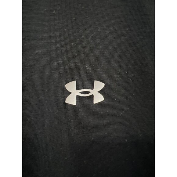 Under Armour Threadborne Microthread Sleeveless Tank Top Womens XL Black Sporty - Picture 3 of 7